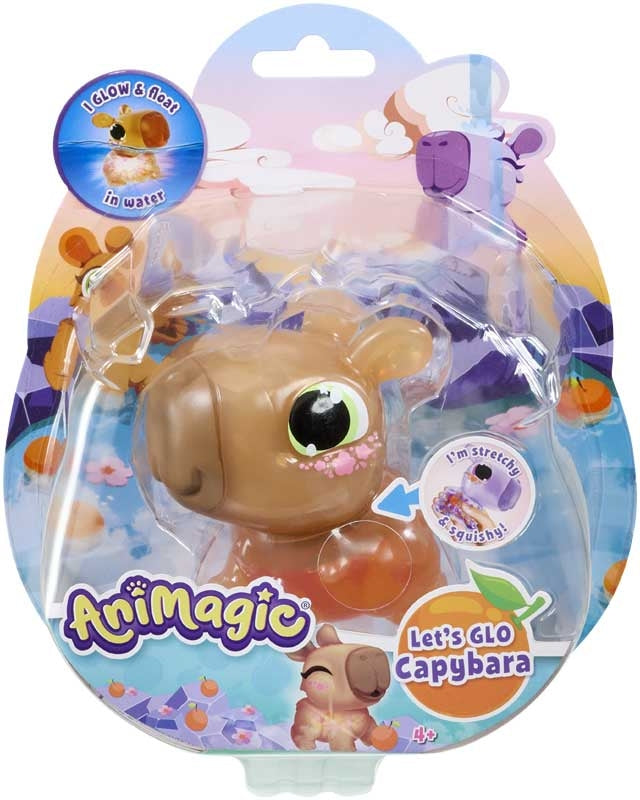 Animagic Lets Glo Capybara Brown