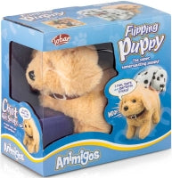 Animigos Flipping Puppy Labrador Dog