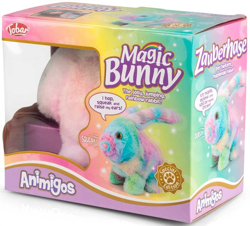 Animigos Magic Rainbow Bunny Rabbit