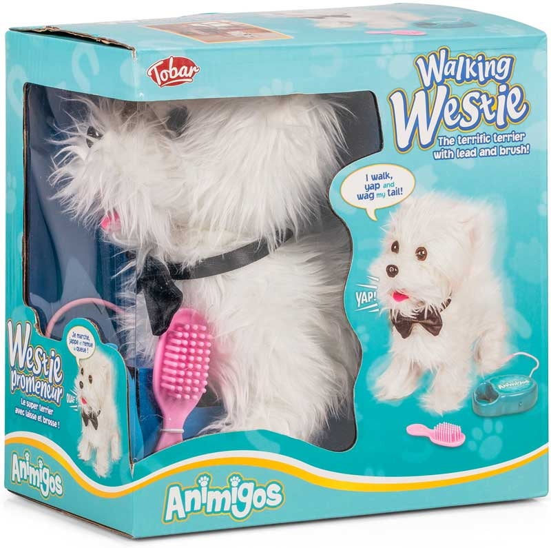 Animigos Walking Westie Dog