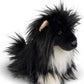 Animigos World Of Nature 18cm Black Chinese Crested Dog