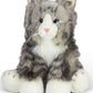 Animigos World Of Nature Grey Fluffy Cat