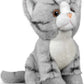 Animigos World Of Nature Grey Tabby Cat