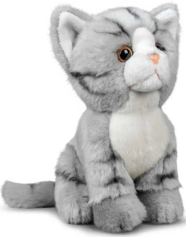 Animigos World Of Nature Grey Tabby Cat