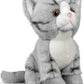 Animigos World Of Nature Grey Tabby Cat