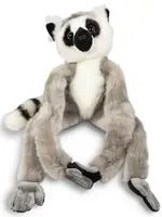 Animigos World Of Nature Hanging Ring Tailed Lemur