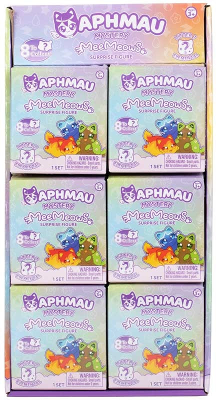 Aphmau Mystery Meemeows Figures Elemental Assorted