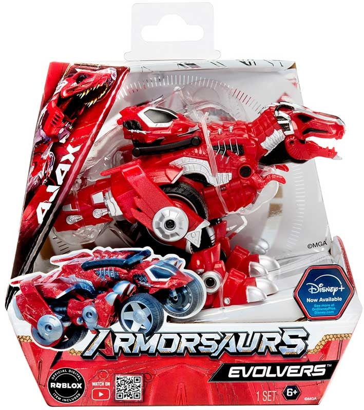 Armorsaurs Evolver - Red T - Rex