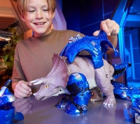 Armosaurs Armor - Up Dinosaur - Triceratops - Cobalt