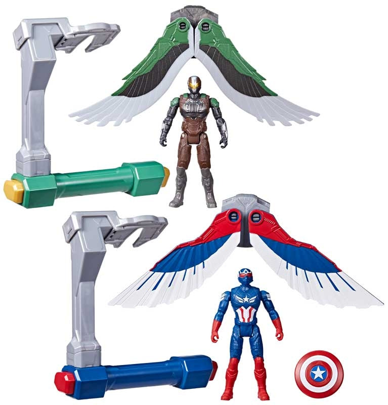 Avengers Cap 4in Flight Assorted