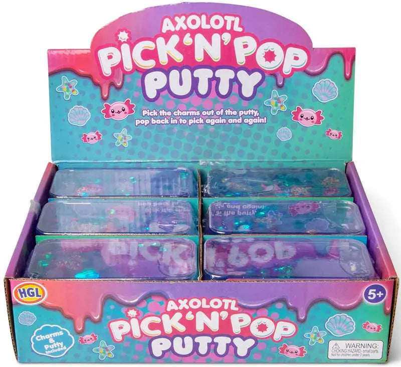 Axolotl Pick N Pop Putty