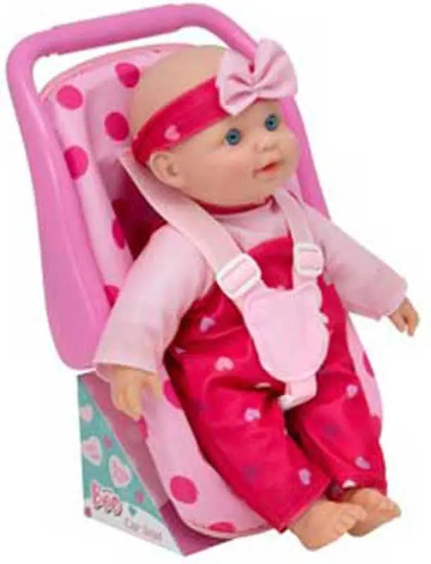 Baby Boo Talking Doll & Car Seat - 30cm Assorted