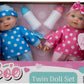 Baby Boo Twin Set - 30cm Talking Doll
