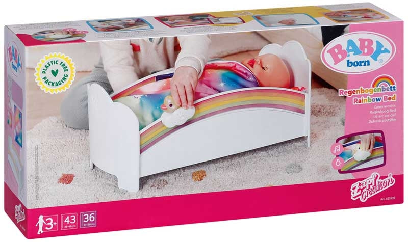 Baby Born Rainbow Bed