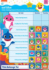 Baby Shark Potty Training Reward Chart With Stickers