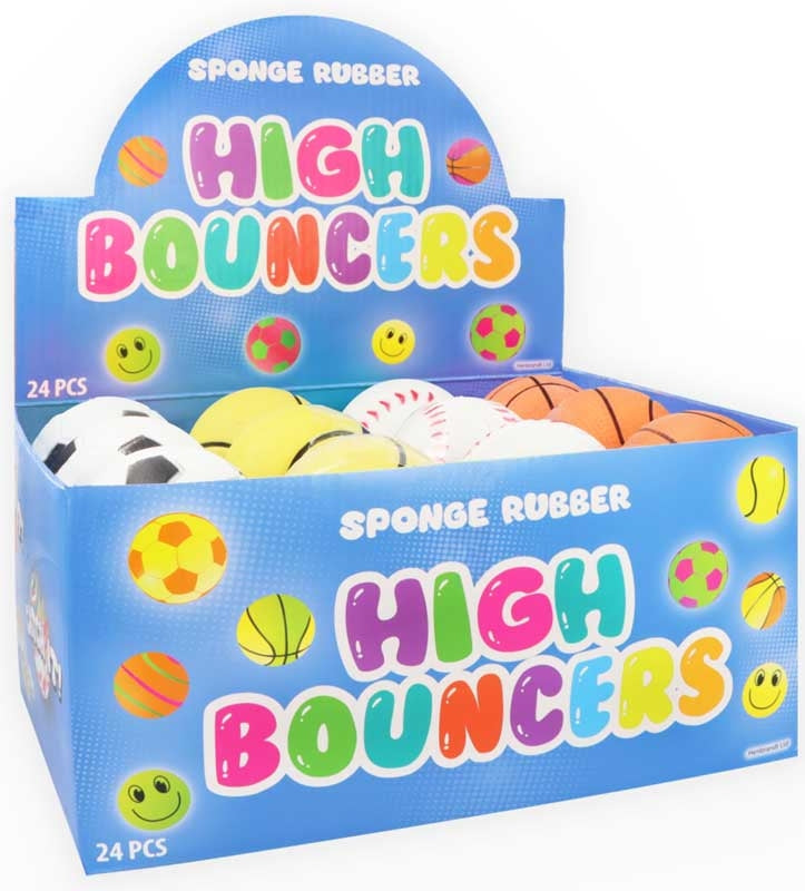 Ball High Bounce 6.2cm Sports Assorted