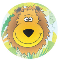 Ball Jet 3.3cm Jungle 4 Assorted Cols