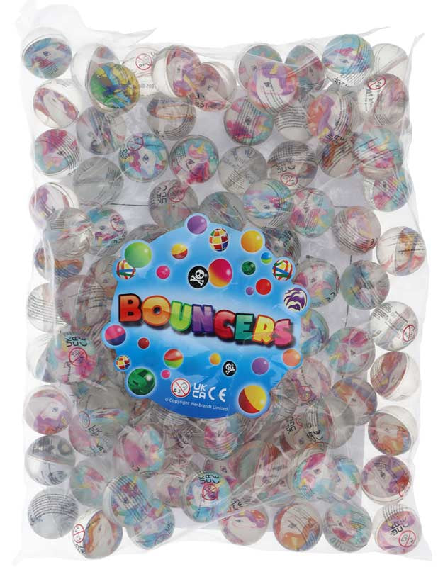 Ball Jet 3.3cm Unicorn 4 Assorted