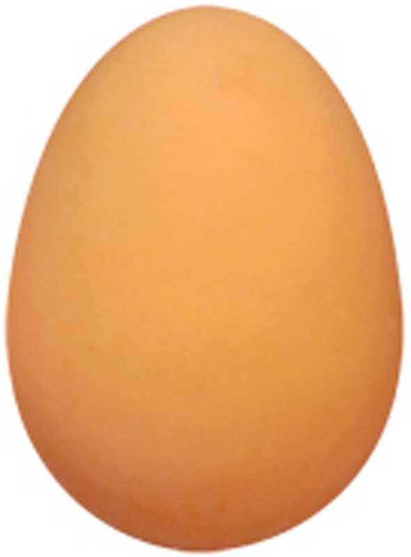 Ball Jet 5.4cm Egg Shape Brown