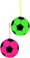 Ball PVC 23cm 80g Football W/hook 5 Neon Assorted Inc Spiral