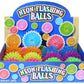 Ball Spikey With Light 6.5cm 6 Assorted Cols
