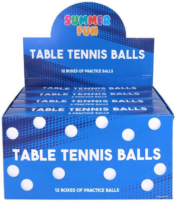 Ball Table Tennis 4cm 6pcs Per Box