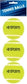 Ball Tennis 6cm