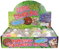 Ball W/mesh Squeeze Assorted