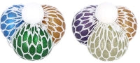 Ball W/mesh Squeeze Glitter Assorted