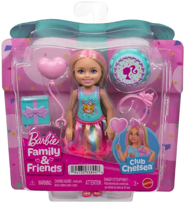 Barbie Chelsea Birthday Doll & Accessories