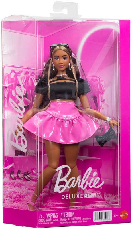 Barbie Deluxe Style Doll: Brunette Hair Ponytails