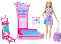 Barbie Family & Friends Limitless Adventure Baggage Claim Pl