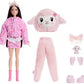 Barbie Reveal Cutie Reveal Doll: Sweet Bows Pink Lamb