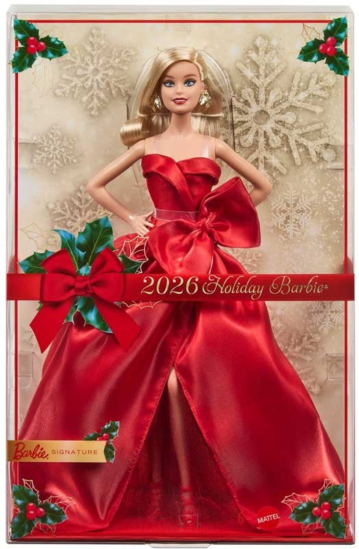 Barbie Signature Holiday Barbie Blonde - 2026