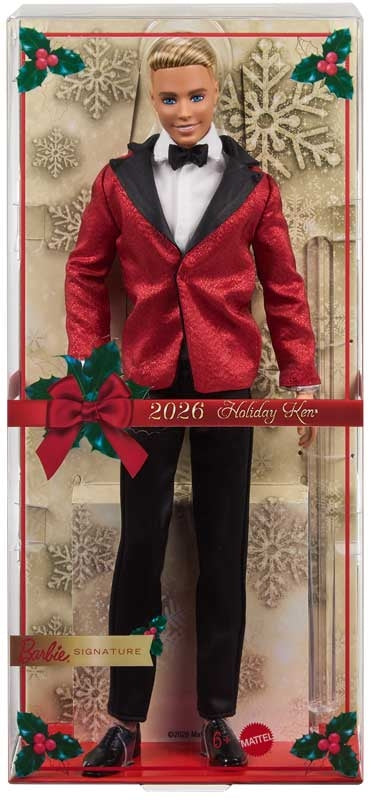 Barbie Signature Holiday Ken Blonde - 2026