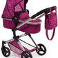 Bayer Design Dolls Pram Neo Vario - Dark Pink