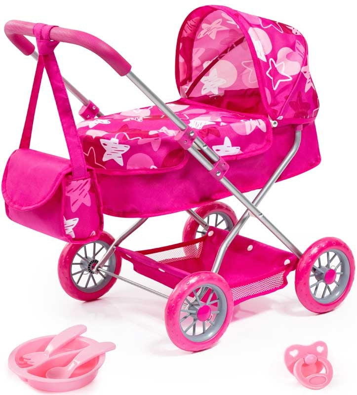 Bayer Design Dolls Pram Smarty - Pink