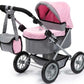 Bayer Design Dolls Pram Trendy - Pink And Grey