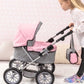 Bayer Design Dolls Pram Trendy - Pink And Grey