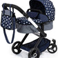 Bayer Design Dolls Pram Xeo - Blue