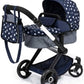 Bayer Design Dolls Pram Xeo - Blue