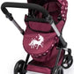 Bayer Design Dolls Pram Xeo - Red