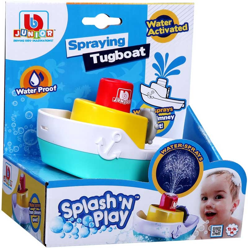 Bb Junior Splash N Play Spraying Tugboat