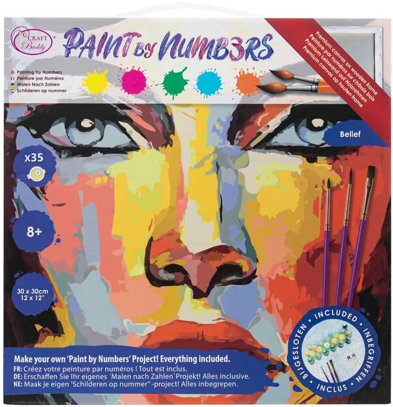 Belief - 30x30cm Paint By numb3rs Kit