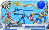 Hasbro Marvel Avengers Bend and Flex Pack: Iron Man, Captain America, and Thanos