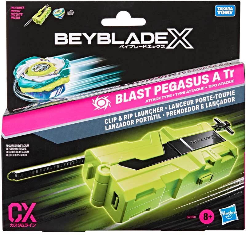 Beyblade x Clip & Rip Launcher Set