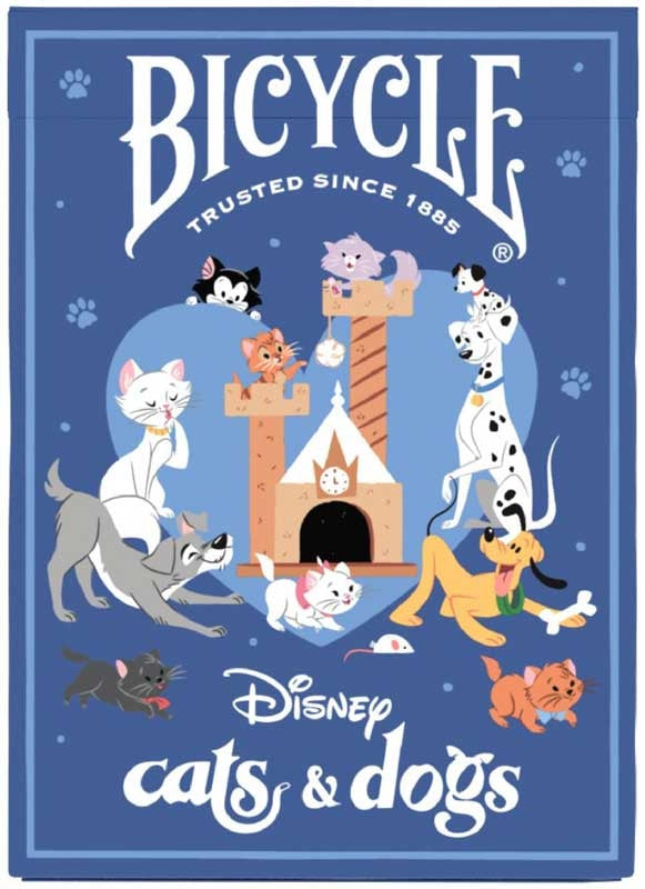 Bicycle Disney Dogs & Cats Playing Cards