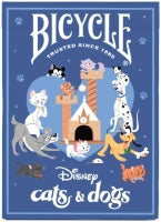 Bicycle Disney Dogs & Cats Playing Cards
