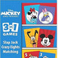 Bicycle Games Mickey & Friends 3 - In - 1