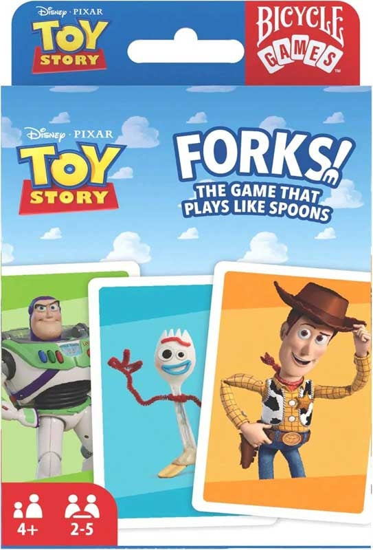 Bicycle Games Pixar Forks Game